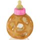 Hevea Baby Glass Bottle Pink 150ml