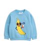 Mini Rodini Banana SP Sweatshirt - Light Blue