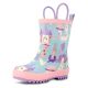 Jan & Jul Kids Puddle-Dry Rain Boots - Enchanted 