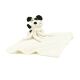 Jellycat Bashful Black & Cream Puppy Soother