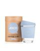 JOCO Glass Reusable Coffee Cup in Vintage Blue 12oz