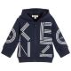 Kenzo Kids Baby Boys Logo Print Zip-Up Hoodie