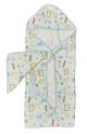 Loulou Lollipop Deluxe Hooded Towel Set - Breakfast Blue