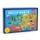 Mideer Hello World - Magnetic Puzzle 4+