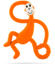 Matchstick Monkey Dancing Monkey-Orange