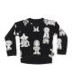 Nununu All Over Tribal Dancers Sweatshirt Black