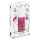 Nailmatic Sheepy Kids Water-Based Nail Polish - Clear Rasberry Glitter 8ml