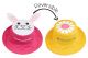 Flapjackkids Reversible Kids Sun Hat - Bunny/Daisy - 6M-2Y