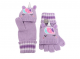 FlapjackKids Knitted Fingerless Gloves with Mitten Flap - Unicron Large (4-6Yrs)