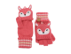 FlapjackKids Knitted Fingerless Gloves with Mitten Flap - Deer Medium (2-4Yrs)