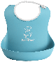 BabyBjorn Soft Bib - Turquoise 4 Months+