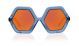 Sons + Daughters Sunglasses Honey Blue Jelly with Mirror