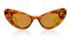 Sons + Daughters Sunglasses Josie Creme Brulee with Mirror