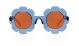 Sons + Daughters Sunglasses Pixie Blue Jelly with Mirror