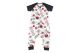 Nest Design Raglan Bamboo Pima Short Sleeve Sleep Suit 0.6 TOG - Pompom 6-18M