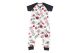 Nest Design Raglan Bamboo Pima Short Sleeve Sleep Suit 0.6 TOG - Pompom 6-18M