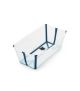 Stokke Flexi Bath Bundle with Heat Sensitive Plug V2 - Transparent Blue @