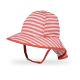 Sunday Afternoon Infant SunSprout Hat Coral White Stripe - 0-6M