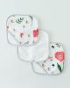 Little Unicorn Cotton Wash Cloth 3 Pack Summer Poppy