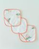 Little Unicorn Cotton Wash Cloth 3 Pack Watercolor Rose