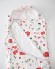 Little Unicorn Cotton Hooded Towel Big Kid Summer Poppy