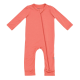 Kyte Baby Zippered Romper in Melon 12-18 months