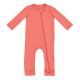 Kyte Baby Zippered Romper in Melon 3-6 months