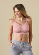 Bravado Designs The Body Silk Seamless Nursing Bra - Dusted Peony Size XL