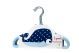 3 Sprouts Hangers (set of 10) Whale
