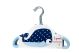 3 Sprouts Hangers (set of 10) Whale