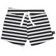 Whistle & Flute Bamboo Drawstring Shorts - Striped 