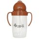 Zoli BOT 2.0 Straw Sippy Cup 10oz 295ml - Copper Dust