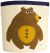 3 Sprouts Storage bin bear