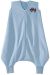 HALO Big Kids SleepSack Wearable Blanket M-Fleece Blue Truck TOG 1.0