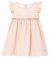 Petit Bateau Robe Short Sleeves Dress Pink 