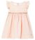 Petit Bateau Robe Short Sleeves Dress Pink 