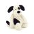 Jellycat Bashful Black & Cream Puppy Huge