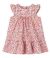 Petit Bateau Robe Short Sleeves Dress Flower