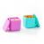 OmieLife OmieDip Silicone Containers Pink / Teal