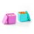 OmieLife OmieDip Silicone Containers Pink / Teal