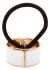 L.Erickson Atelier Enamel Cuff Pony White - Gold