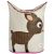 3 Sprouts Laundry Hamper Deer - Brown