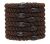 L.Erickson Grab & Go Ponytail Holders Set of Eight - Coffee