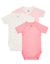 Petit Bateau Organic 3 Bodies Girls Naissance Short Sleeves