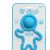 Fat Brain Toys Lil Dimpl Toy - Blue 0m+