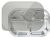Grosmimi Stainless Steel Baby Food Tray - 5 Compartments