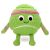 Iscream  Tennis Buddy Mini Plush - Green