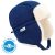 Jan & Jul Toasty-Dry Trapper Hat - Nebula Blue - S