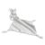 Mon Ami Ozzy Elephant Knotted Security Blankie