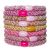 L.Erickson Grab & Go Ponytail Holders Set of Eight - Flirt